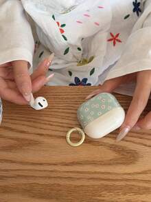 Ốp bảo vệ màu xanh bạc hà họa tiết hoa cúc cho Pro 3, Pro 2, 3, 1/2 - màu xanh lá - Xem 6