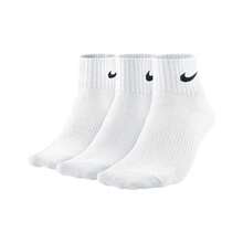 Nike Logo 纯色休闲舒适训练袜 男女通用 白色 SX7677-100 - SX7677-100 - 查看 1