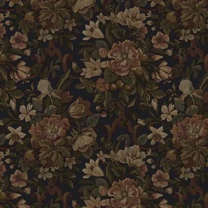 1 cuộn giấy dán tường họa tiết cây cối cổ điển, giấy dán tường in hình cây cối tông màu tối sang trọng, phim trang trí nội thất tinh tế, thích hợp để trang trí lại phòng ngủ, nhà bếp và tủ, dễ dàng lắp đặt và tháo gỡ, phim thủ công mỹ nghệ.