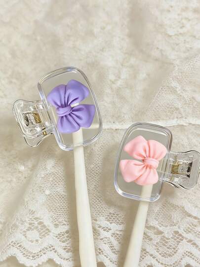 2 piezas Cubiertas para cabezal de cepillo de dientes con forma de lazo, estuches protectores portátiles, refresca el aliento, diseño de plástico transparente, adecuado para viajes y uso diario, accesorios de baño | Diseño transparente, diseño portátil para un fácil transporte, cubierta para cabezal de cepillo de dientes a prueba de polvo para viajes, el mejor regalo para amantes, amigos, familiares, maestros, entusiastas de los viajes, imprescindible para el hogar, dormitorio