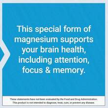 Magnesium L-Threonate-Supportsyour Brain Health,Including Attention,Focus &Memory,90VEGETARIANDIETARYCAPSULESSUPPLEMENT - 3 - 查看 4