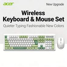 Acer Wireless Keyboard And Mouse Set, Silent, Good Typing Feel, Suitable For Office, Women, Desktop Computer - View 8