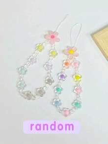 花朵图案彩色彩绘编织透明保护手机壳，适用于 17/17 Pro/17 Pro Max/16/14、糖果色 15、XS、7/8 Plus、XR、7/8、SE2、印花 15 Pro Max、14、13、12、11 系列，防震，创意设计 - 彩色 - 查看 9