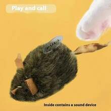 猫狗玩具 - 猫玩具老鼠模拟声音，逗猫开心，缓解无聊，宠物用品，供猫咪消耗体力、啃咬咀嚼。 - 老鼠玩具 - 查看 4