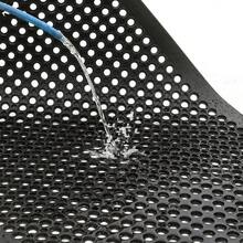 Non-Slip Rubber Mat For Kitchen 60x36 Industrial Anti-Fatigue Mat Portable - As Pic - View 2