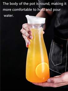 600毫升/1000毫升/1400毫升/1600毫升透明亚克力果汁/冷水壶，大容量咖啡/牛奶壶，耐热饮水机 - 彩色 - 查看 5