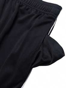 Men's Shorts 2026 Summer New Style  Training Running Sports Fitness Comfortable Breathable Zip-Up Shorts IR8423-010 - Black - View 5