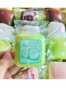 1个逼真食物造型软胶玩具，慢回弹挤压减压礼品，派对赠品 - 彩色 - 查看 14