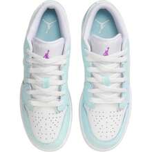 Air Jordan 1 Low SE 'Glacier Blue' GS Glacier Blue/White/Glacier Blue/Multicolor - Glacier Blue/White/Glacier Blue/Multicolor - View 5