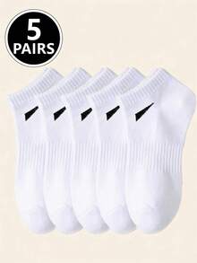 Bộ 20/10/2 đôi tất trắng unisex, thoáng khí, thích hợp mặc hàng ngày, thể thao, công sở, mọi mùa. - trắng - Xem 10
