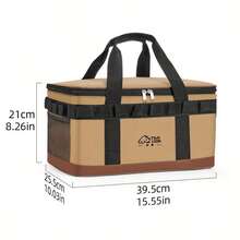 1pc Outdoor Tactical Insulation Bag With Multiple Functions - Caqui - Ver 6