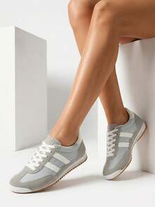 Zapatillas deportivas para mujer Vebisa - Gris - Ver 6