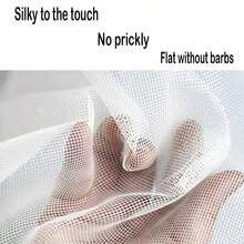 多功能窗户防蚊密纱网，覆盖范围广，适用于露台、阳台、花园、窗户纱窗和推拉纱门的维修配件，花园隐私屏风，蚊帐，围栏网，黑色玻璃纤维网，可视，可裁剪，可清洗，易于更换/安装/DIY - 白色 - 查看 6