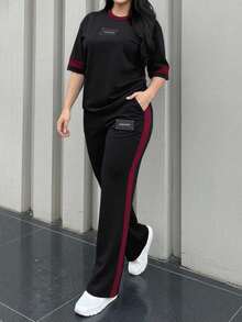 Black + Burgundy