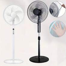 Set Of 2 Household Electric Fan Dust Covers (Elastic Band Design): Washable Dust Sleeves Featuring A Safety Mesh Guard To Prevent Finger Entrapment; Suitable For Household Fans Ranging From 15.75 To 19.69 Inches. Effectively Safeguards Fingers And Helps Improve Indoor Air Quality-Ideal For Use In Both Home And Office Environments. - MultiWarna - View 2