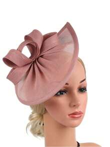 1 Stück Damen Tee-Party Blumen Feder Kentucky Derby Hut, Hochzeit Cocktail Kirche Fascinator, Strand, Reise - Verschiedenfarbig - Übersicht 6