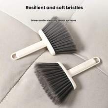 1件装多功能缝隙清洁工具除尘刷，可用于清洁窗台、沙发缝隙等，是居家清洁必备品。塑料材质，家用清洁工具，除尘工具，适用于清洁窗台、沙发缝隙、天花板等处的灰尘。 - A - 查看 10