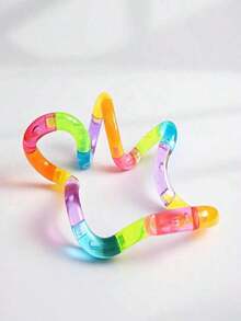 1pc Tango Twist Music Stress Relief Tool, Finger Relaxation & Focus Training, ADHD Stress Relief, Best Birthday/Daily Gift, Desktop Stress Relief Toy For Men & Women, Valentine's Day, Party Favor, Fun - 彩色 - 查看 2