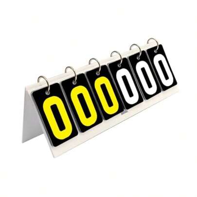 Flip Score Board Counter Numbers Scoreboard Sports Board Tabletop For Sport Baetball Tennis Ball Outdoor Activities