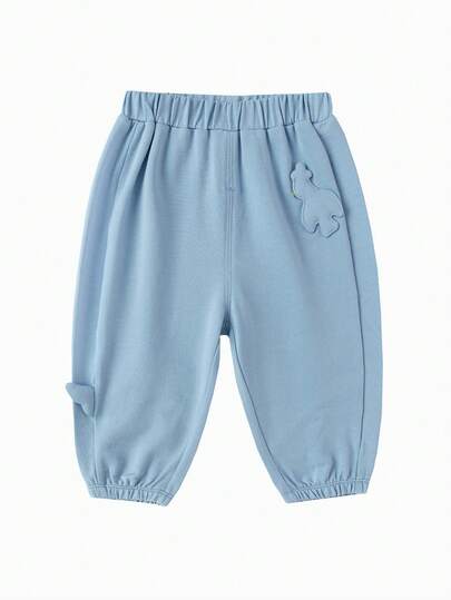 Balabala Quần jogger cho bé, mềm mại, nhẹ, thoáng khí, dễ thương, kiểu dáng thường ngày, thích hợp cho mùa hè 2026.