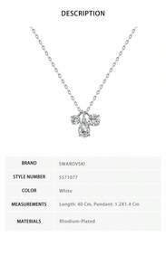 Swarovski Mesmera Lady's Necklace 5571077 - White 5571077 - View 8