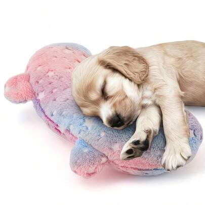 U-Shaped Pet Pillow, Happy Puppy, Crescent Pillow, Neck Support Pillow, Cat & Dog Toy, Deep Sleep Glow Pillow, Battery-Free