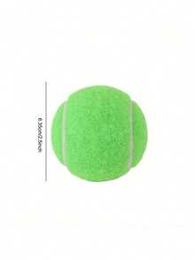 1pc Customizable Tennis/Golf Ball, Can Print Your Name, Multiple Colors Available, Christmas/Birthday Gift, High Elasticity, Suitable For Beginner Training And Competition, Pet Massage Ball, Chew Toy, Customizable Tennis Accessories - Multicolor - View 9