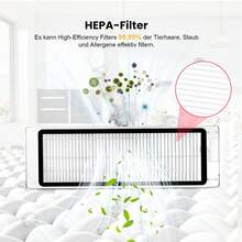 适用于小米 S6 / S5 Max / S5 / S6 Pure / S6 Maxv / S60 / S65 扫地机器人的配件套装，包含替换零件、主刷、HEPA 滤网、边刷及其他配件。 - 查看 2