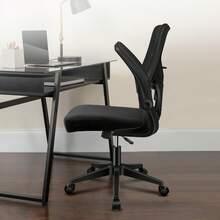 ALFORDSON Mesh Office Chair Executive Tilt Fabric Computer Seat Racing Work - 黑色 - 查看 2