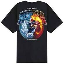 DIM MAK X Todoroki Manfinity Graphic T-Shirt - Black - View 7