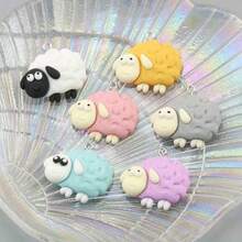 Assortment Of 5/10/20 Resin Animal Pendants In Various Colors, Perfect For DIY Jewelry Projects Such As Necklaces, Earrings, And Bag Charms. Makes An Ideal Small Gift For Family And Friends (Colors Are Random). - Multicolor - View 2