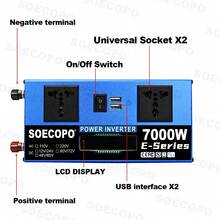Kit solar con inversor de onda sinusoidal de 7000W | Inversor completo 12V24V-110V/220V 2 paneles solares y controlador de 100A - SEP-18K-2-E7000 - Ver 6