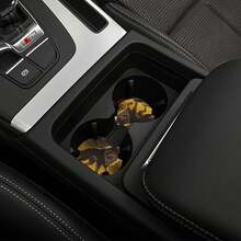 2 miếng lót tay vịn chống trượt họa tiết động vật, phụ kiện xe hơi thiết yếu, giá đỡ cốc xe hơi tối giản - A - Xem 5