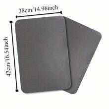 2件/套 汽车遮阳帘，黑色网状车贴，静电吸附式侧窗贴膜，汽车防晒贴纸 - 防曬貼 - 查看 3