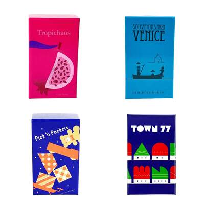 桌游 Tropichaos，Pick'n，威尼斯纪念品，Town77 - 旅行，家庭聚会，无尽乐趣，饮酒，团队破冰游戏，最佳生日礼物