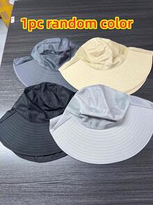 1 chiếc mũ rộng vành mùa hè, mũ chống nắng ngoài trời unisex thích hợp cho đi bộ đường dài, câu cá, đạp xe, thoáng khí, chống tia UV, vật dụng cần thiết khi đi du lịch và cắm trại, món quà tuyệt vời. - A - Xem 17