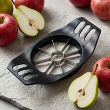 不锈钢苹果切片器，1 件装 - 黑色 - 查看 6