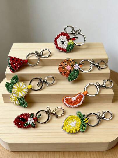 Starfish Beach Resort Style Bag Charm, Fashionable Cute All-Match Fully Rhinestone Bag Pendant Accessories Charms For Bag Teacher Gifts Keychain Accessories Key Chain Beads Festival Graduation Teacher Appreciation Gifts Birthday Mother Gifts Mothers Day Gift