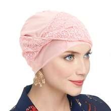 1 pieza Nuevo Diadema para Mujer, Diadema de Encaje, Uso Versátil Diario, Diadema Elástica Sin Visera - A - Ver 5