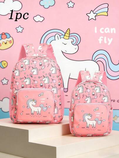 Ba lô Unicorn mới của 1pc có hai kích cỡ. Kiểu dáng giản dị, đơn giản và thời trang, với khóa kéo và dây đeo vai có thể điều chỉnh. Hoàn hảo cho du lịch và những chuyến đi chơi hàng ngày, nó dễ dàng chứa đựng những vật dụng cần thiết của bạn. Một món đồ đa năng, một sản phẩm thời trang được yêu thích và phù hợp với nhiều phong cách và dịp khác nhau, tính đa dụng của nó là không thể phủ nhận.