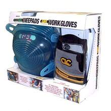 Custom LeatherCraft PK6155 Flex-Gel Kneepads and High Dexterity Work Gloves Combo - como en la imagen - Ver 7