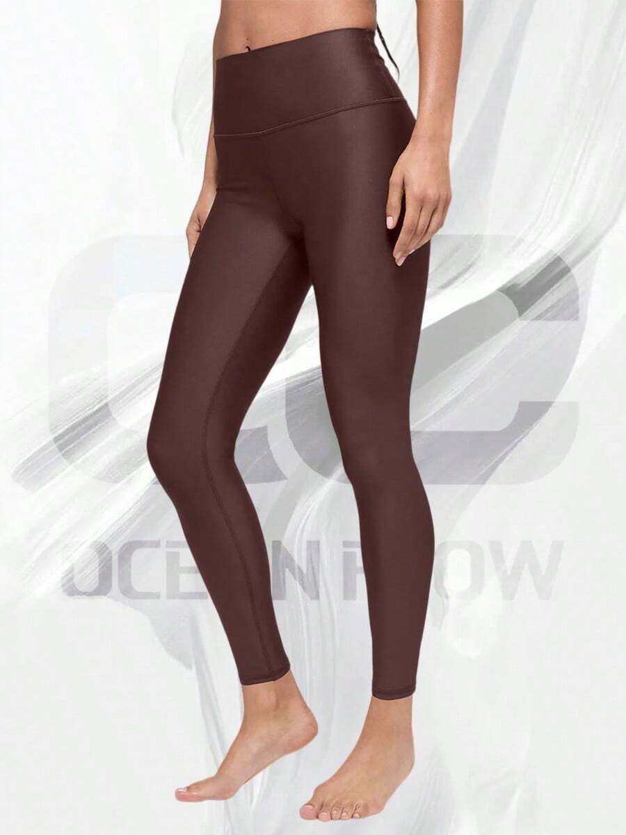 7/8 High-Waist Airlift Legging - Brownstone - View 1