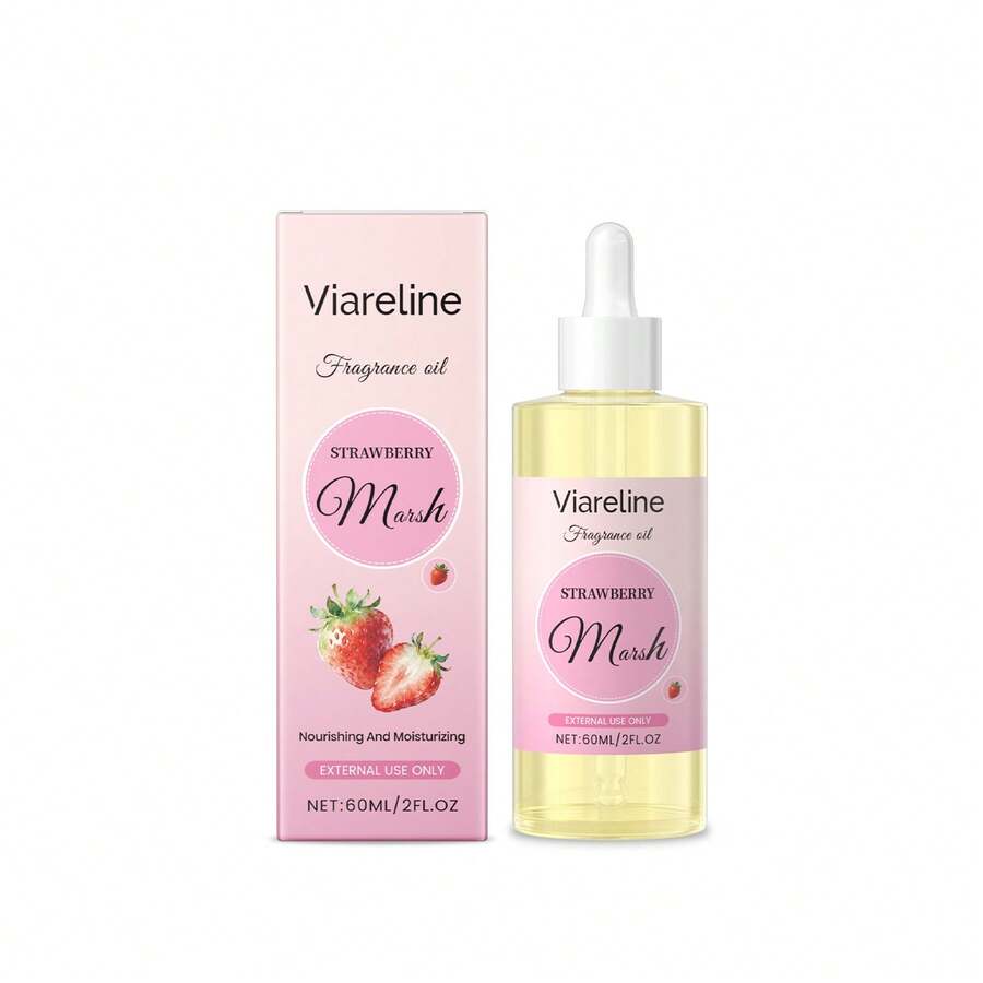 60ml Strawberry Marshmallow Aromatic Essential Oil Moisturizing, Moisturizing, Soothing And Drying, Daily Fragrant, Moisturizing, Multi-Functional Care Essential Oil - Multi Scents - View 1
