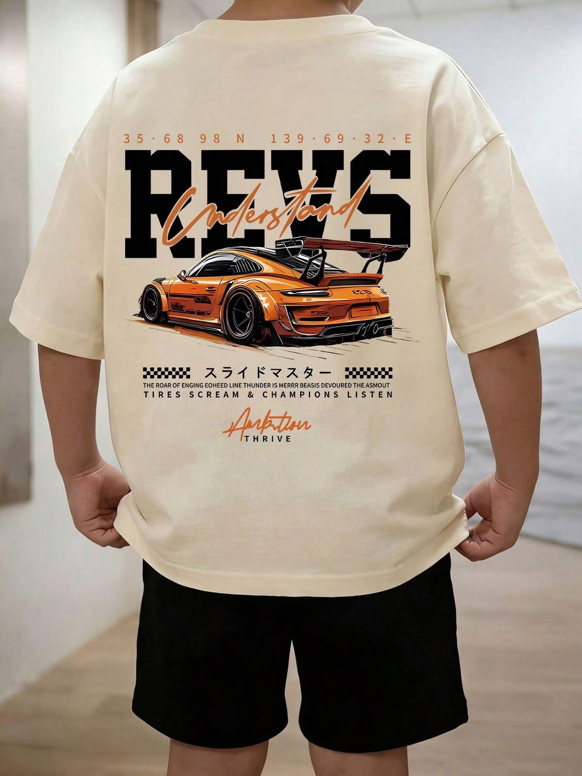 3 pièces/Set T-shirt à manches courtes col rond imprimé pour garçons préadolescents, vêtements d'été pour étudiants et jeunes - T-shirt imprimé avec console de jeu colorée et casque, apportant joie et bonheur à chaque enfant ! 3