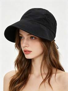 Un sombrero de pesca elegante y minimalista, adecuado tanto para hombres como para mujeres. Ideal para actividades al aire libre y salidas de verano. - sombrero - Ver 1