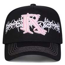 1pc Men's RUDE Trucker Hat, Personalized Letter Embroidery Baseball Cap, Streetwear Fashion 5-Panel Cap, Outdoor Sun Protection Casual Hat For Spring, Autumn, Travel, Beach,Summer,Holiday - Multicolor - View 9