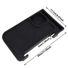 Detachable Sofa Armrest Table, Portable Cup Holder & Phone Stand, Multi-Functional Outdoor Camping Accessory - A - View 11