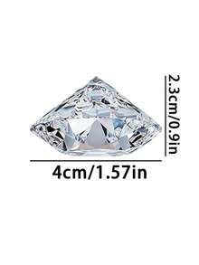 1/4/8 chiếc giá đỡ danh thiếp hình kim cương bằng acrylic, thích hợp cho bàn làm việc văn phòng, bàn tiệc, lễ cưới và các sự kiện liên quan. - nhiều màu - Xem 12