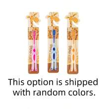 1pc Children's Manual Toothbrush, Soft Bristle Travel Toothbrush, Whitening & Gum Care, Cartoon Design, - Multicolor - View 14