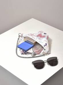 (Pola Acak) Dompet Mini, Tas Payet, Motif Bunga, Kantong Bordir, Dekorasi Pesta/Prom, Tas Prom, Aksesoris Prom, Perlengkapan Pernikahan, Dompet Wanita Elegan, Hadiah untuk Wanita - MultiWarna - View 7